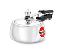 Hawkins Contura 1.5 Litre Pressure Cooker, Handi Cooker, Silver (HC15)