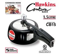 Hawkins Contura Hard Anodised Pressure Cooker Aluminium