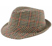 Hawkins Country Collection Wool Trilby in Red, Size: Large (59cm)