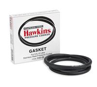 HAWKINS D30-09 Stainless Steel Gasket for 8 and 10 Litre, Silicone, Black