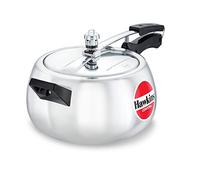 Hawkins Contura 5 Litre Pressure Cooker, Handi Cooker, Silver (HC50)