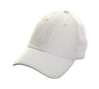 Hawkins Linen Baseball Cap with Buckle Adjuster in 2COLOURS (White)