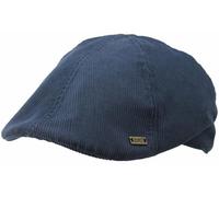 Hawkins Mens Cord Cotton Six Panel Flat Cap - Navy, Medium (58cm)