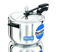 Hawkins Stainless Steel Induction Compatible Pressure Cooker, 8 Litre, Silver (HSS80)