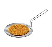 Hawkins Tri-Ply Stainless Steel Induction Compatible Tava, Diameter 22 cm, Thickness 3.5 mm, Silver (SSTV22)
