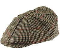 Hawkins Wool Bakerboy Cap in Brown, Size: Large (59cm)