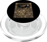 Hawkmoth Constellation Tarot Card Occult Gothic Celestial PopSockets PopGrip for MagSafe