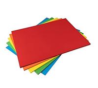 Hawksbill A4 Coloured Card 225 GSM - 100 Pack Bright Rainbow Coloured Cardstock for Children’s Arts & Crafts School Projects Posters & Creative Activities