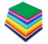 Hawksbill A4 Coloured Paper 500 Sheets 80gsm Multicolour Craft & Origami Paper 17 Assorted Colours Double Sided Card Stock for Arts & Crafts Scrapbooking DIY Projects School & Office Printing