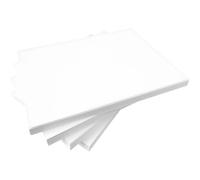 Hawksbill A5 White Card 160 GSM - 50 Sheets Smooth Cardstock for Printing Crafting Invitations and Art Projects