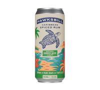 Hawksbill Caribbean Spiced Rum With Natural Ginger Beer & Zesty Rum. Ready To Drink 250ml Can. 5% ABV