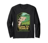 Hawksbill Crag Ozark St. Francis National Forest Arkansas Long Sleeve T-Shirt