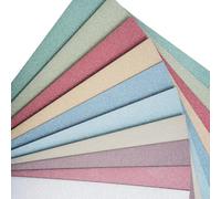 Hawksbill Glitter Card A4 - 20 Sheets Glitter Sheets for Crafts 250 GSM Non-Shed Perfect for DIY Die Cutting Crafts Card Making Scrapbook Decoration