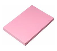 Hawksbill Pale Pink Paper 80 GSM A4 - 100 Sheet Pack of Premium Paper for Copier Use Printing at Office & Home