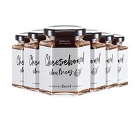Hawkshead Relish Cheeseboard Chutney | 6 x 200g Jar | Packed with Apples, Figs, Cranberries & Pinot Noir | Perfect for Cheese Pairings | Gluten-Free & Vegan