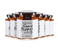 Hawkshead Relish Company Mild Indian Sweet Pepper Pickle 195g - Pack of 6