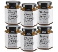 Hawkshead Relish Company - Rhubarb and Ginger Jam - 220g - Pack of 6