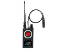 Hawkspy K19 Hidden Camera Detectors Bug & Magnetic GPS Tracker Scanner Spy Camera Finder for Hidden Devices with Auto IR Detection LED Flashlight Sound & Vibration Alarm Portable Privacy Protection