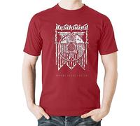Hawkwind Doremi T Shirt British Tribal Music Men's Fashion Crew Neck Short Sleeves Cotton Tops Clothing Red XXL