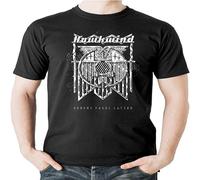 Hawkwind Doremi T Shirt British Tribal Music Men's Fashion Crew Neck Short Sleeves Cotton Tops Clothing Black L