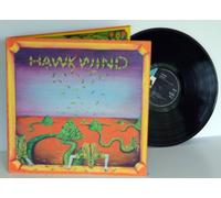 Hawkwind - HAWKWIND Hawkwind. TOP COPY. RARE. First UK press 1970. Matrix A-2U, B-2U. On blue and black Liberty records. [VINYL]