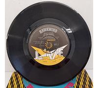 Hawkwind - HAWKWIND - Live - Shot Down The Night, B side - Urban Guerilla, 7"single, BRO 98, black/yellow printed label
