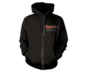Hawkwind Sonic Attack Full Zip Hoodie - Black XL