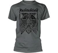 Hawkwind T Shirt Doremi Charcoal Mens Rock Metal Tee