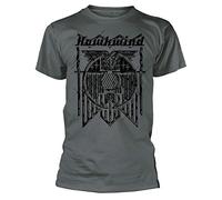 Hawkwind T Shirt Doremi Charcoal Mens Rock Metal Tee