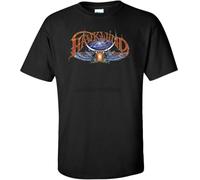 Hawkwind-T-Shirt-Psychedelic-Rock-Space-UK-British-Progressive-Hawklords-Eloy Black
