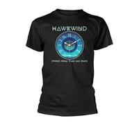 Hawkwind Unisex Adult Stories From Time And Space T-Shirt (M) (Black)
