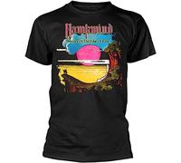 Hawkwind 'Warrior On The Edge of Time' Mens T-Shirt Size XL Black