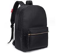 HawLander Lightweight Backpack for Women or Girls, Mid-Volume 20.0L, Black