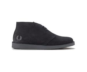 Hawley Lace-up Boots - male - Fred Perry - Lace-up Boots - Black - 8 UK - Shoes 8 UK
