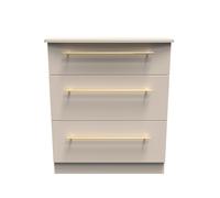 Haworth Chest of Drawers Off-White 3 Drawers 42cm