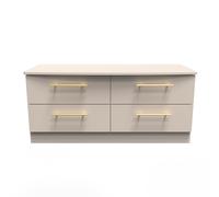Haworth Large Chest of Drawers Off-White 4 Drawers 112cm