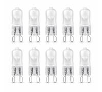 Hawpasy 10PCS G9 LED Bulb,2.5W to 20W,3000K Warm White Halogen Energy Saving Light Bulbs Non Dimmable Capsule Bulb AC 220-240V Long Life LED Bulbs Warm White Eco Friendly Lighting