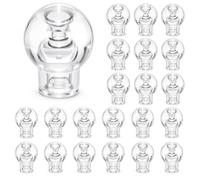Hawpasy 12PCS Plastic Cord Lock Stopper End Spring Stop Toggle Fastener, Durable Drawstring Toggle Stoppers And Toggles For Cord, Roman Blind Clips For String, Bags, Camping Gear, Jackets And DIY