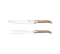 Hâws Laguiole By Hâws 2-piece carving set Oak