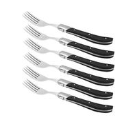 Hâws Laguiole By Hâws grill knife 6-pack Black Wood