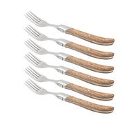 Hâws Laguiole By Hâws grill knife 6-pack Oak