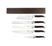 Hâws Laguiole by Hâws knife set with magnetic strip 6-piece Wenge