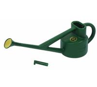 HAWS The Sutton Splash Outdoor/Indoor Garden Watering Can | Green | 1/2 Gallon | Long Reach Spout | Interchangeable Plastic Round Rose | Three Year Guarantee