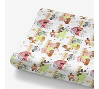 HawSkgFub Farm Animals Life Barn Changing Pad Cover for Baby Girls Boys, Natural Cow Chicken Pig Horse Diaper Change Table Covers, Soft Stretchy Safe Snug Fitted Changing Mat Sheets Fit 32"/34" x 16"