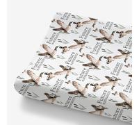 HawSkgFub Future Duck Hunting Buddy Changing Pad Cover for Baby Boys, Wild Duck Hunter Diaper Change Table Covers, Ultra Soft Stretchy Breathable Safe Snug Fitted Changing Mat Sheets Fit 32"/34" x 16"