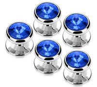 HAWSON Crystal Shirt Studs for Men's Tuxedo Shirt, Tuxedo Buttons for Birthday Wedding Party Christmas., metal, No Gemstone