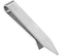 HAWSON Tie Clip for Men 4 Pcs & Single (Gold Silver Black Rose Gold Tie Clip), 2.2 Inch Skinny Tie Bar, Matte Brushed Minimalist Design Tie Pin, Secure Hold for Formal Suits, Wedding & Business Gifts