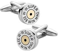 HAWSON Various Unique Cuff Links Mens, Personalized Cufflinks for Men, Funny Gifts for Husband Father Groomsmen, Novelty Theme Wedding Birthday Commemorative Collection Gifts, Standard, Metal, no