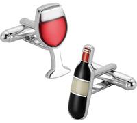 HAWSON Various Unique Cuff Links Mens, Personalized Cufflinks for Men, Funny Gifts for Husband Father Groomsmen, Novelty Theme Wedding Birthday Commemorative Collection Gifts, Standard, Metal, no