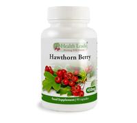 Hawthorn Berry 450mg x 90 Capsules (100% Additive Free Supplements)